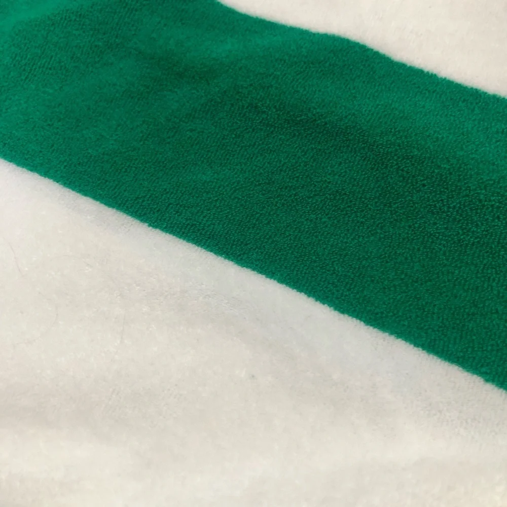 Polo Ralph Lauren Women’s Striped Terry Cloth Shorts Green White XXL - Picture 4 of 10